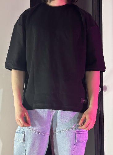 Imagen 1 de Camiseta Boxy Fit en Tela Fría