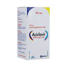 Imagen 1 de Aciclovir susp. 90 ml, 200mg/5ml