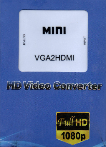 Imagen 1 de ADAPTADOR MINI VGA2HDMI FULL HD 1080P