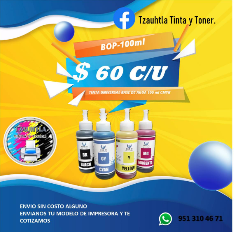 Imagen 1 de BOP-100ML  CMYKL