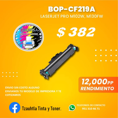 Imagen 1 de BOP-DR219A UNIDAD DE IMAGEN BOP-CF219A