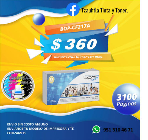 Imagen 1 de BOP-CF217XX TONER COMPATIBLE 