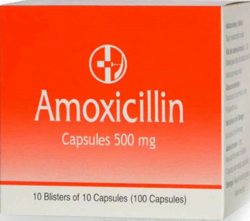 Imagen 1 de Amoxicillin caps 500mg