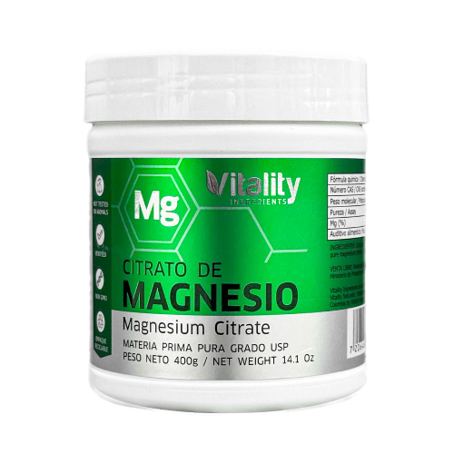 Imagen 1 de Citrato de Magnesio 400 Gr Natural