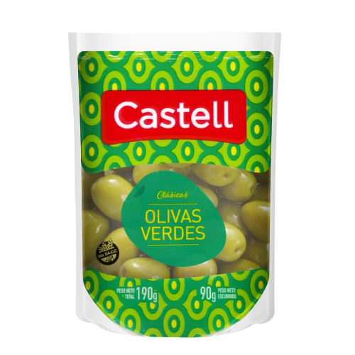 Imagen 1 de ACEITUNAS CASTELL 90gr