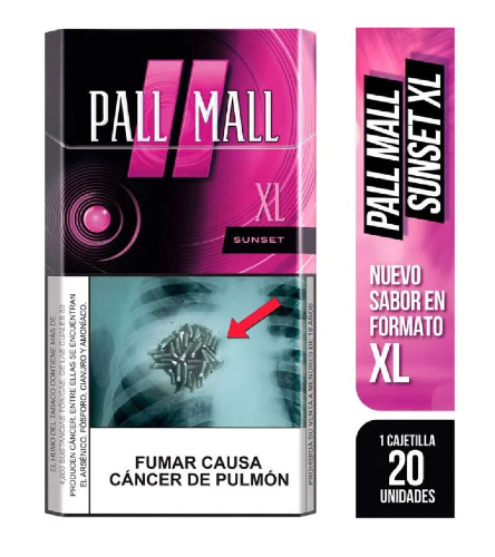 Imagen 1 de PALL MALL Sunset XL x 20