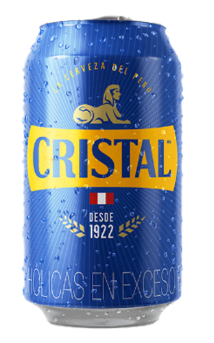 Imagen 1 de Cerveza Cristal Lata 355 ml