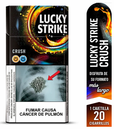 Imagen 1 de Lucky Strike Crush x 20
