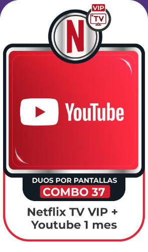 Imagen 1 de Combo Netflix-Youtube