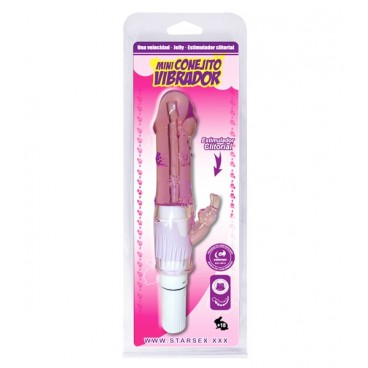 Imagen 1 de Mini Conejito Vibrador 18x2.5cm