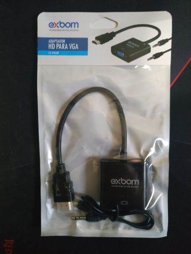 Imagem 1 de Adaptador HDMI p/ VGA
