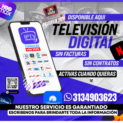 Imagen 1 de IPTV SMARTERS PRO
