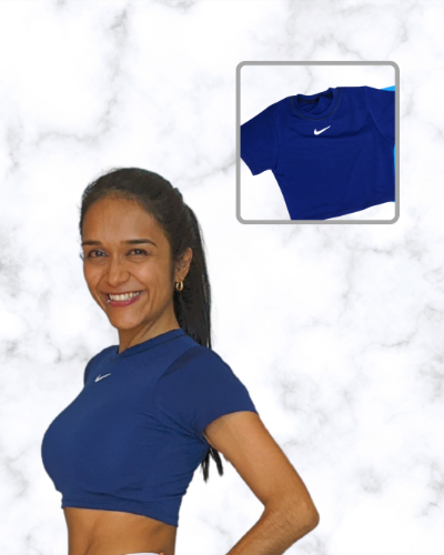 Imagen 1 de CROP TOP AZUL REY