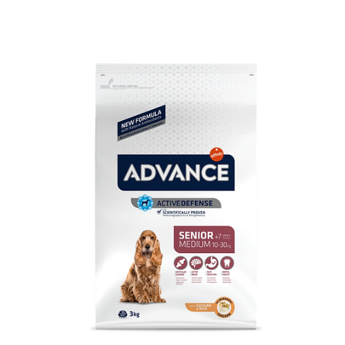 Imagen 1 de ADVANCE DOG SENIOR MEDIUM  3 KG