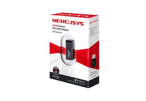 Imagen 1 de ADAPTADOR INALAMBRICO MERCUSYS MW300UM