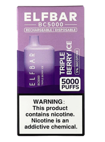 Imagen 1 de ELF BAR BC5000 - Triple Berry Ice