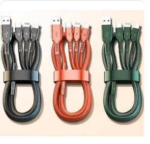 Imagen 1 de 3  en 1 usb cable pure copper 2.4A