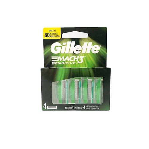 Imagen 1 de Afeitadora Cartucho Gillette Mach3 Pack 4