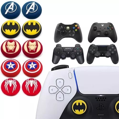 Imagen 1 de 1 Par Protectores Silicona Análogo Ps3 Ps4 Play 4 Xbox 360 One