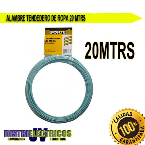 Imagen 1 de ALAMBRE PARA TENDEDERO DE ROPA 20M