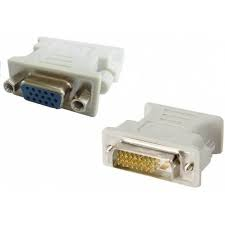 Imagen 1 de ADAPTADOR DVI 24 MAS 5 PINES MACHO A VGA D-SUB HEMBRA