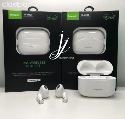 Imagen 1 de auricular ecopower inalámbrico