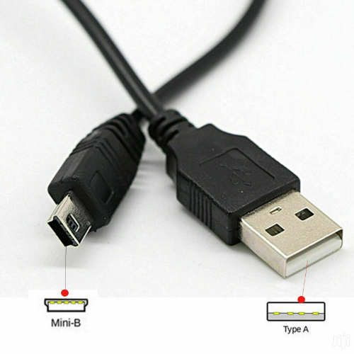 Imagen 1 de Cable Mini USB V5 1.8M Transferir o almacenar datos Mini-B Teclados Externos Discos Externos