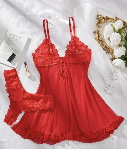 Imagen 1 de BabyDoll Rojo Deseo