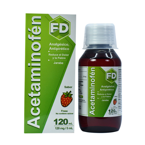 Imagen 1 de ACETAMINOFEN FD JBE 120 ML