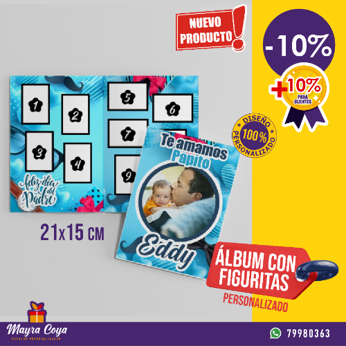Imagen 1 de Albun con figuritas - Pequeño