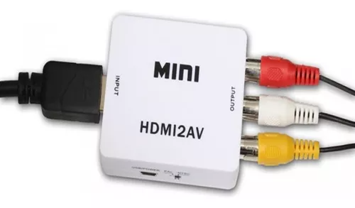 Imagen 1 de ADAPTADOR HDMI A AV RCA (G) (3.5)