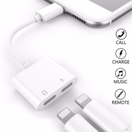 Imagen 1 de Adaptador Lightning a Audio y Carga