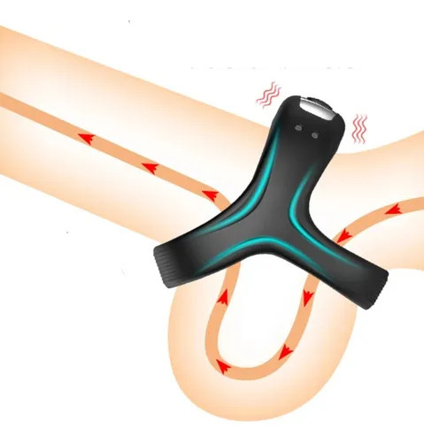 Imagen 1 de Anillo Vibrador Agarre Miembro y Testículos