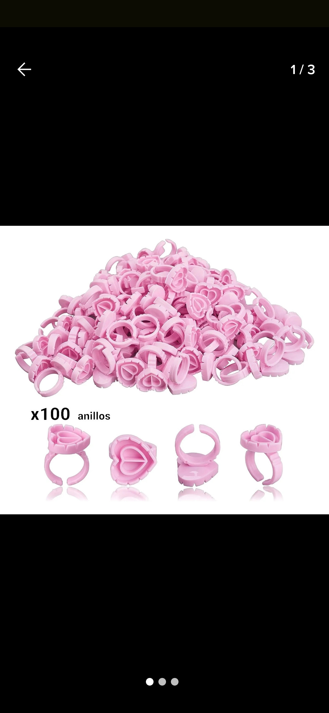 Imagen 1 de Anillos para adhesivo 1x100