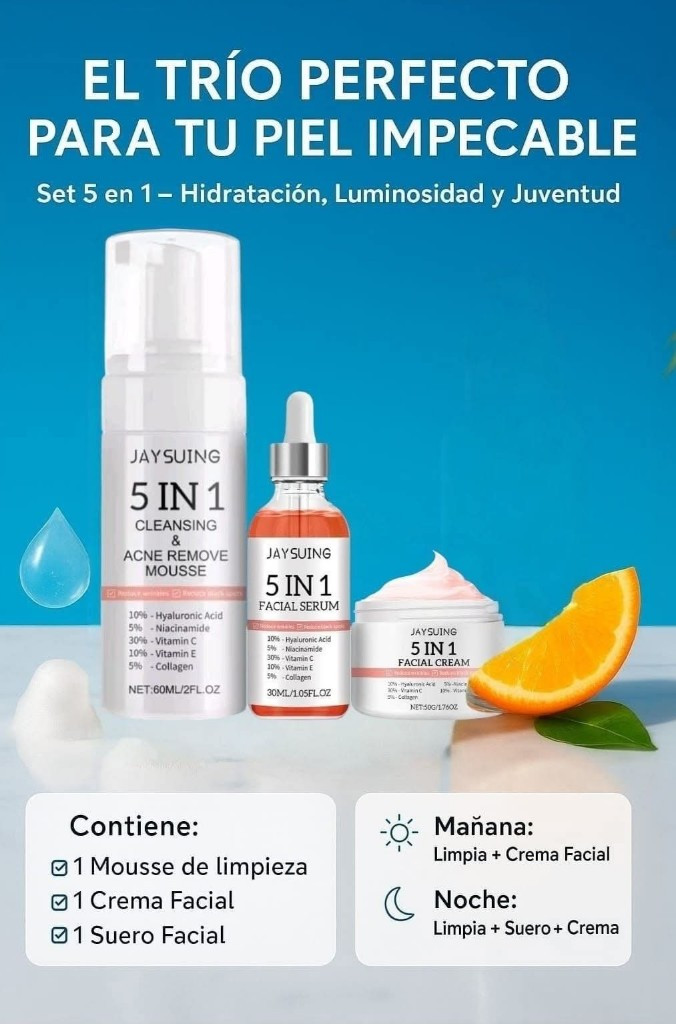 Imagen 1 de Set Facial 5 en 1.