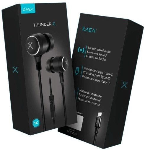 Imagen 1 de AURICULAR CON CABLE TIPO C  THUNDER-C