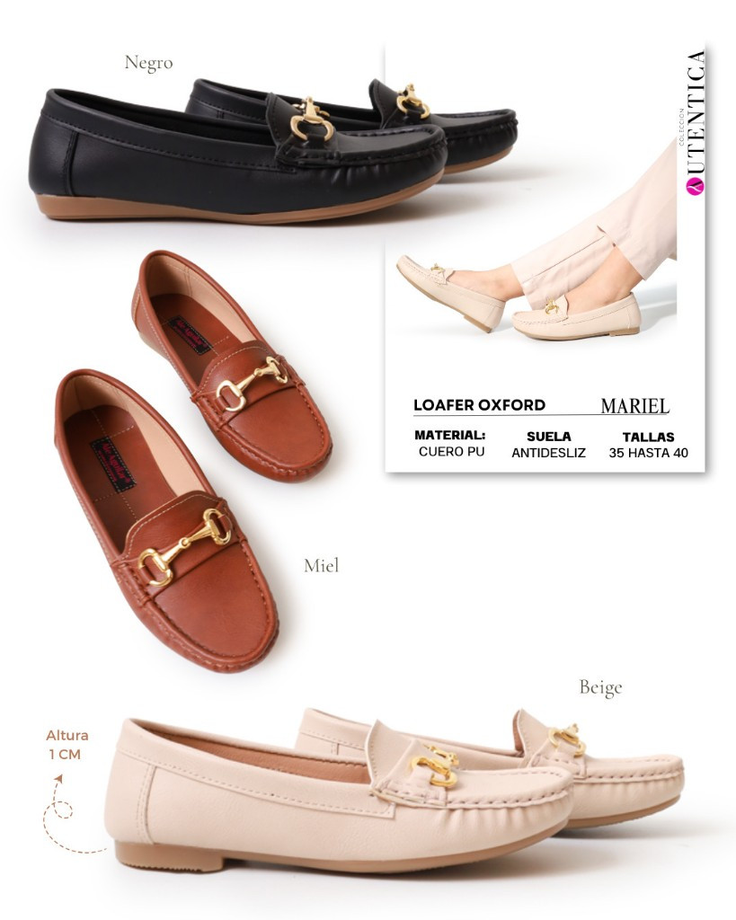 Imagen 1 de Loafer Oxford  Mariel