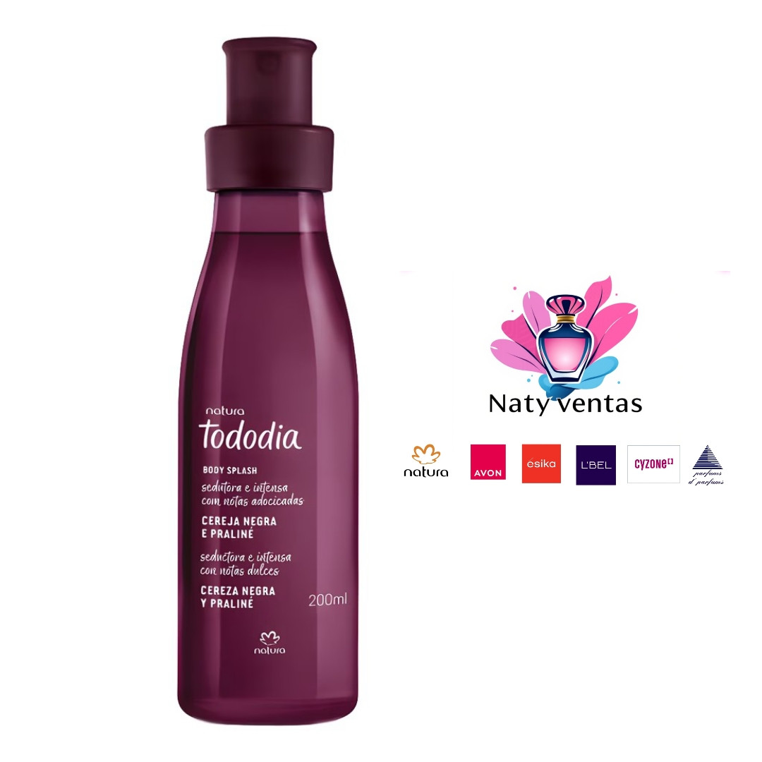 Imagen 1 de Body Splash tododia cereza negra y praliné 200 ml natura