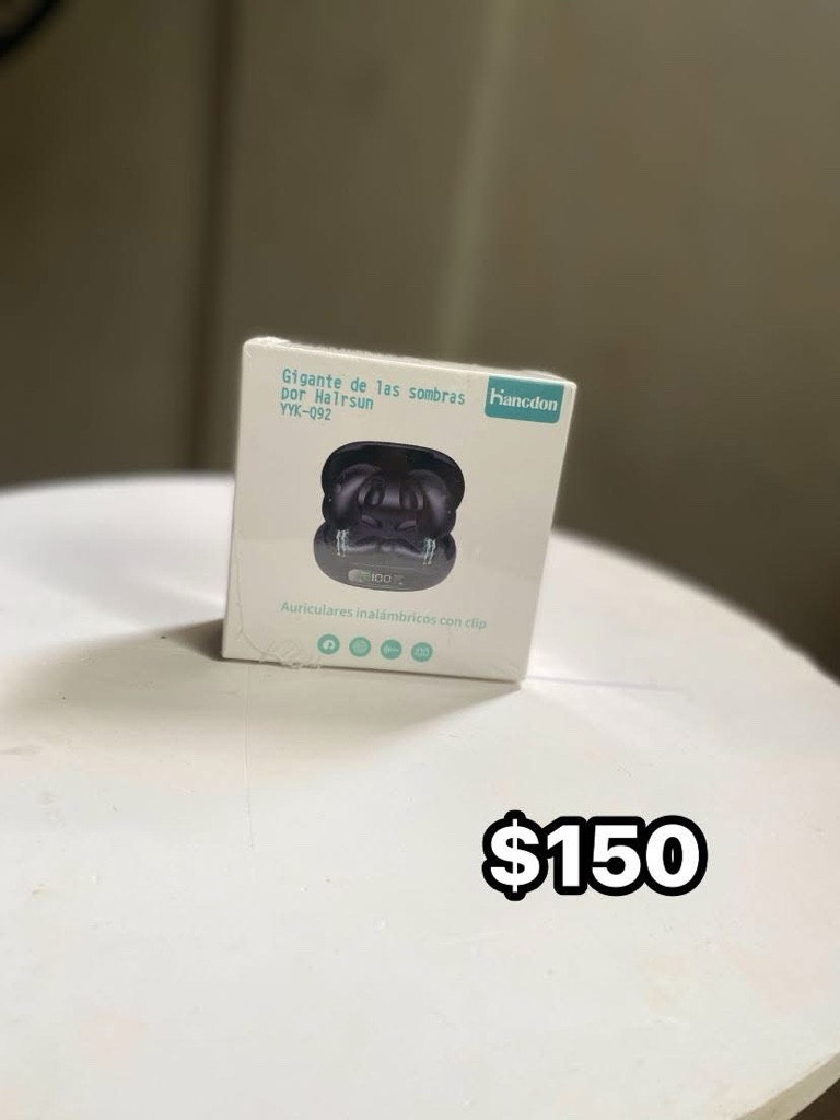 Imagen 1 de Audifono negros inalámbricos pequeños