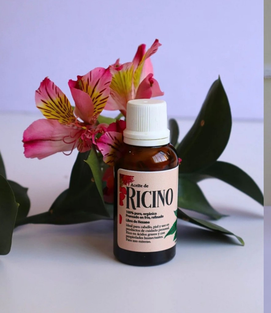 Imagen 1 de Aceite de ricino para cejas, piel y cabello