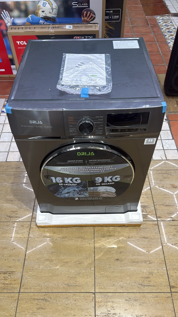 Imagen 1 de LAVADORA DRIJA 35LB ( LAVA-SECA ) INVERTER