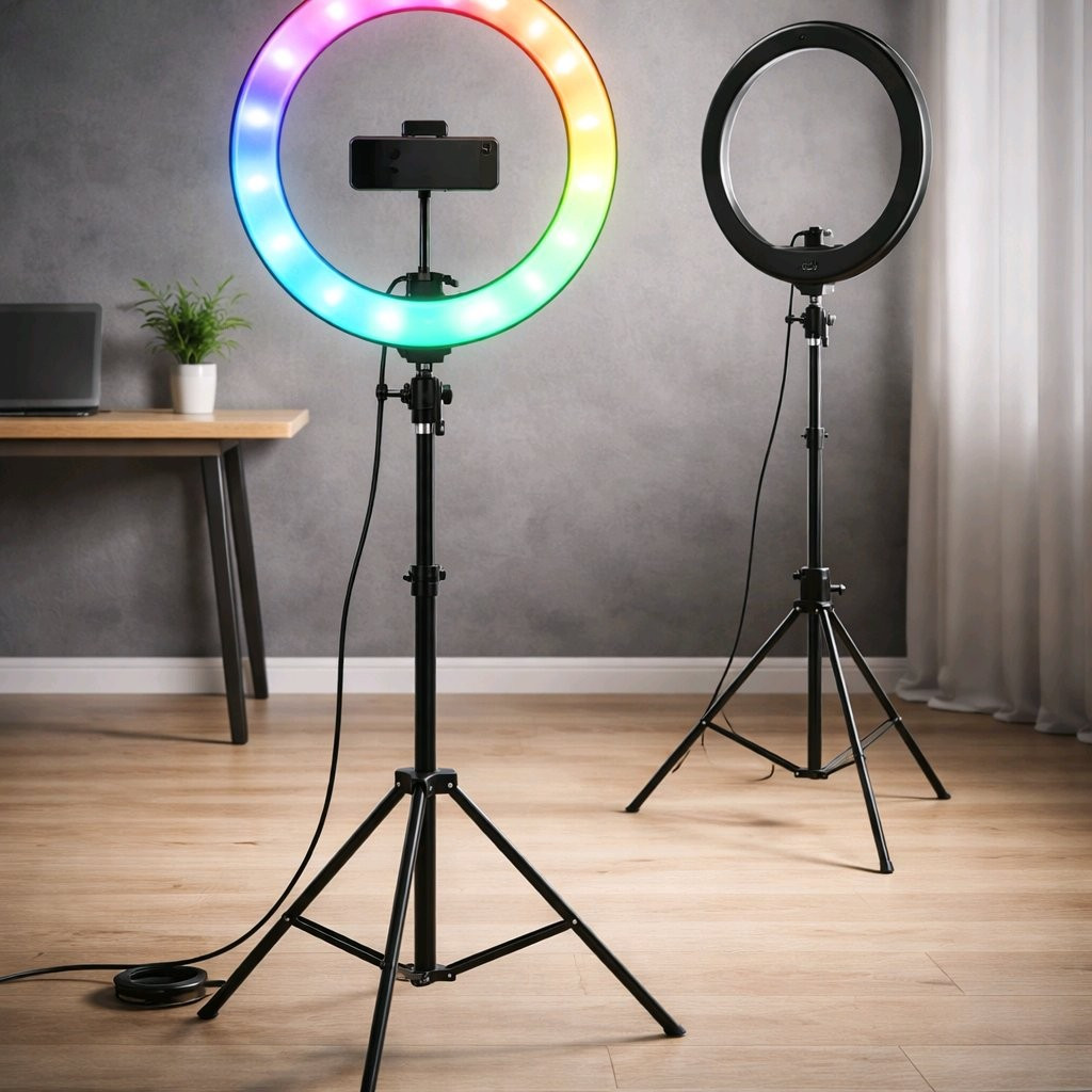Imagen 1 de Aro de luz rgb