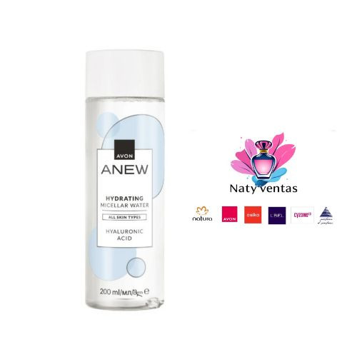 Imagen 1 de Agua Micelar Anew Revitalizante 200ml avon