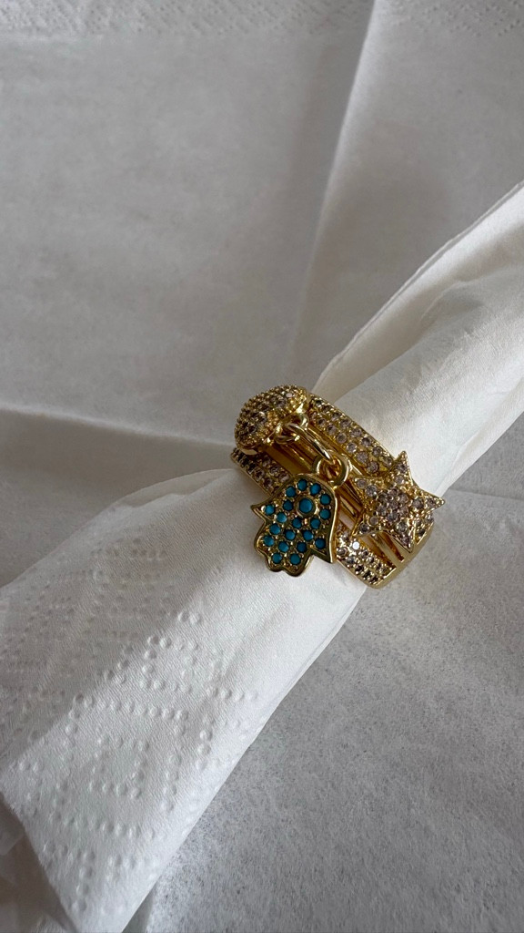 Imagen 1 de Anillo charms favoritos
