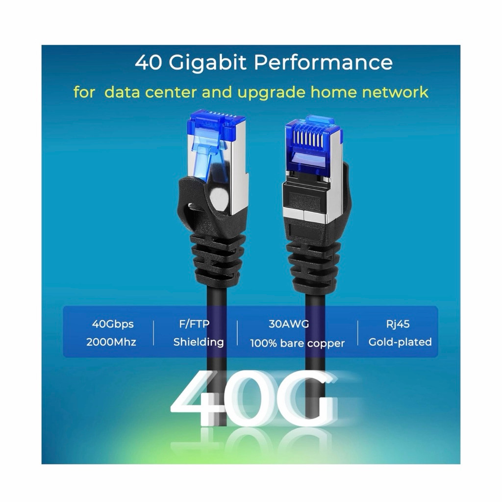 Imagen 1 de Cable de Red Cat8 Blindado