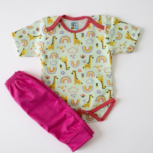 Imagen 1 de Conjunto 2pzs Rosado Fucsia
