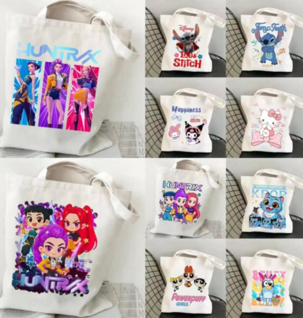 Imagen 1 de Bolsa lona personjaes