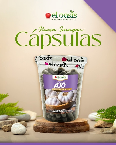 Imagen 1 de Ajo 150 Cápsulas Oasis