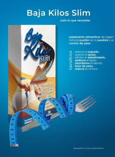 Imagen 1 de Baja Kilos Slim 30 cápsulas