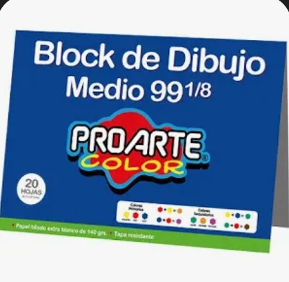 Imagen 1 de Block mediano ProArte